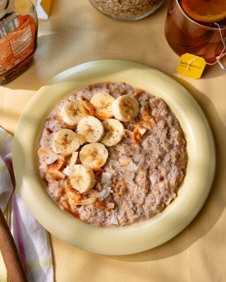 Le porridge banane façon Jamie Oliver (rapide et réconfortant) !