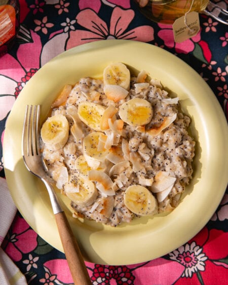 Le porridge banane façon Jamie Oliver (rapide et réconfortant) !