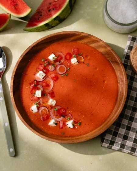 Gaspacho pastèque : la recette parfaite pour les grandes chaleurs !