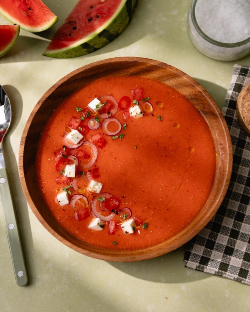 Gaspacho pastèque : la recette parfaite pour les grandes chaleurs !